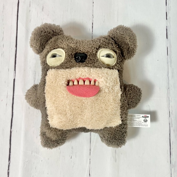 Fuggler New Fuggs on the Block 9 inch Scarescome Square Bear - Picture 2 of 8